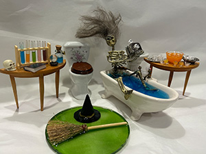 Spooky Halloween Decor by Karen Aird